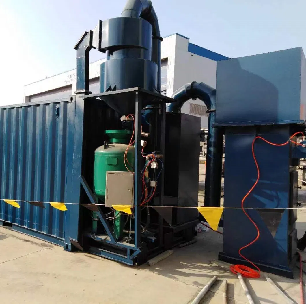 Container Shot Blasting Room for Steel Structure Surface Cleaning