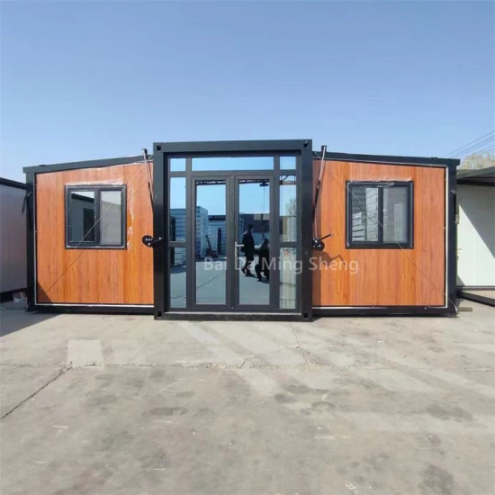 Moderner Preis, 20 Fuß, faltbar, erweiterbar, Stahl, luxuriöses Wohnen, Versand, beweglich, tragbar, vorgefertigt, mobil, modular, winziger Fertigcontainer, Villa, Bürohaus, Zuhause